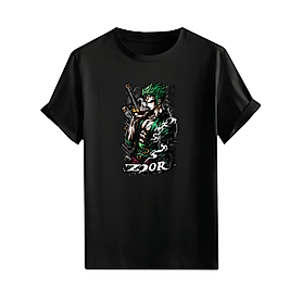 Anime Karakter Tarzı Baskılı Oversize Unisex Tişört