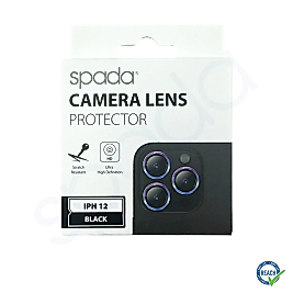 İphone 12 Spada Safir Lens Koruyucu - Siyah