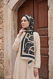 Spring Halka Desenli Şal