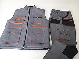 STAR Avangart Serisi İş Takımı Yelek Pantolon, Körüklü cepli ,modelli
