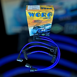 WORG PERFORMANS BUJİ KABLOSU TAKIM MAVİ SİLİKON 8.5MM SLX 1.4 / 1.6 KARBURATÖRLÜ / 7611124 93->02 LPG`Lİ ARAÇLARA ÖZEL