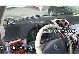 Mercedes Vito W638 Konsol Torpido 3D Koruma