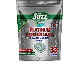 SÜZZ PLATINUM BULAŞIK TABLETİ 33LÜ