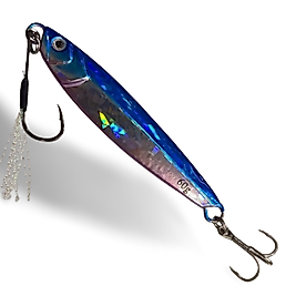 Katta 60 gr Asist'li Metal Jig (Mavi Mor)