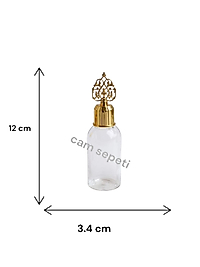 50 cc Mandalina Plastik Şişe tuğra kapaklı
