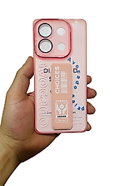 Redmi Note 13 Pro 4G Standlı Lens Korumalı Telefon Kılıfı