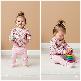 SEVİMLİ TAVŞAN 2'Lİ SET