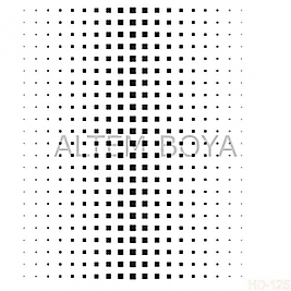 Home Decor (Duvar) Stencıl 45*45 cm HD-125
