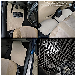 Peugeot 307 2001 - 2008 Akıllı Premium Eva Oto Paspas (Aksesuarlar Fiyata Dahil Değildir)