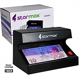 Starmax Sm-8001 Para Kontrol Cihazi Pilli 4w Mor Işik