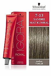 İGORA ROYAL SAÇ BOYASI 60 ML. (7-13 SANDRE KUMRAL MAT)