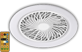 CATA CT-1153 POYRAZ FAN AMPUL KUMANDALI 3 RENK E 27 DUY BAĞLANTILI FANLI AMPUL