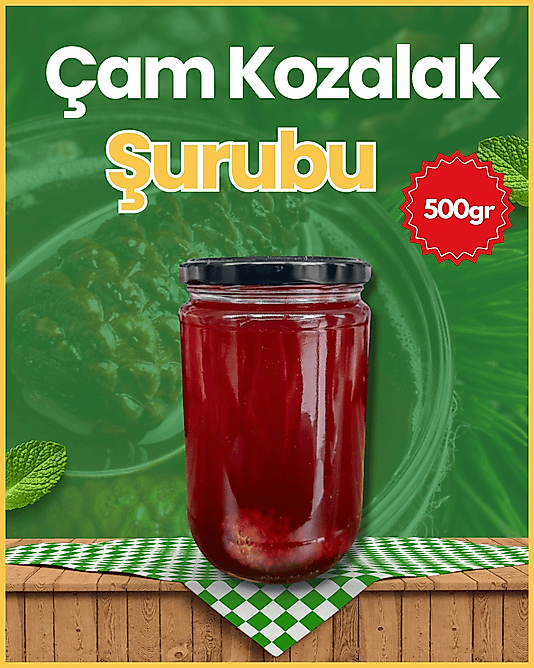 Çam Kozalagi Şurubu  500 gr