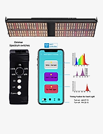 Bavagreen 250w Pro+ EVO Smart LED Bitki Yetiştirme Lambası - Full Spectrum