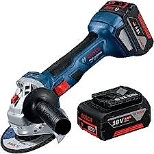 Bosch Professional GWS 180 LI Akülü Taşlama Çift Akülü 4 Ah 125mm