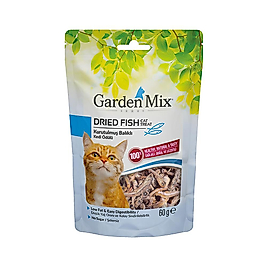 Garden Mix Kurutulmuş Balıklı Kedi Ödülü (60 g)