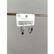 Çelik Silver Küpe
