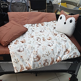 BAYKUŞ MODEL LÜX 5 PARÇA PARK YATAK UYKU SETİ