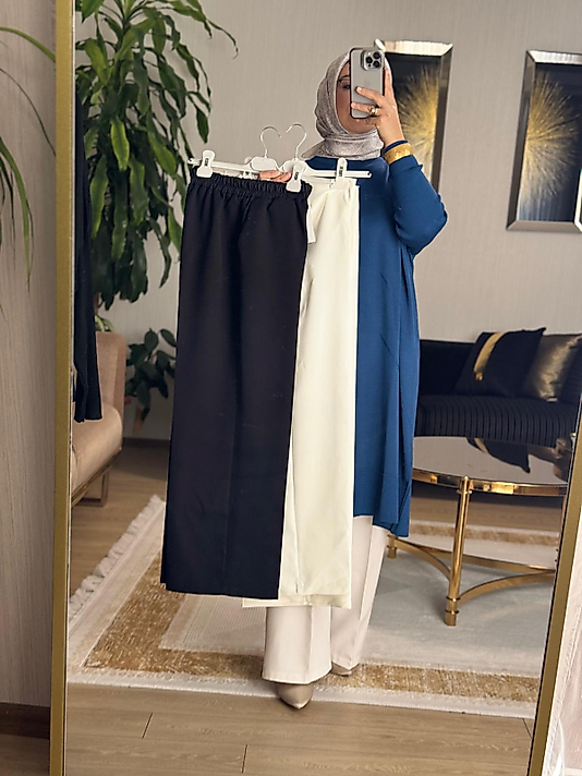 Krep Kumaş Pantolon