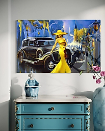 Modern - Sanat Cam Tablo