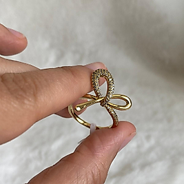 Xuping Gold Rengi Fiyonk Yüzük