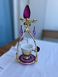 Doğal taş sallantılı fincan adet