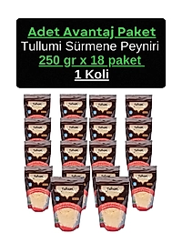 Tullumi Sürmene Peyniri 250 gr x 18 Adet 1 Koli