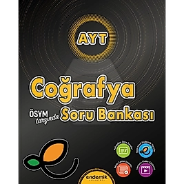 AYT Coğrafya Soru Bankası - 2025 endemik