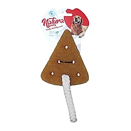 Natura Doğal Kauçuk Peynir Köpek Çiğneme Oyuncağı 19 cm
