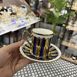 6 lı renkli fincan takımı