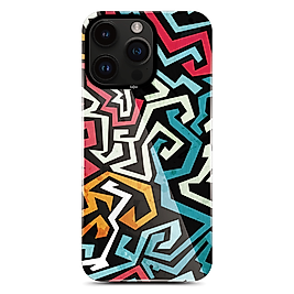 Kajsa 14 Pro Max Uyumlu Shield Plus Grafiti Serisi Kılıf