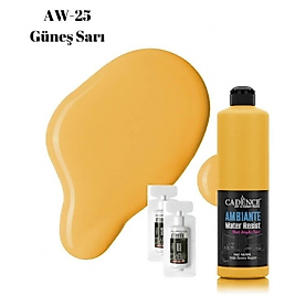 AW25 Güneş Sarı Ambiante Islak Zemin Boyası 500ML + Katalizör 20GR