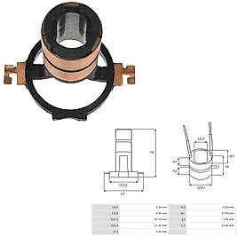 ROTOR BAKIRI VALEO TİP YM İÇTEN RÜZGARLIK ALTERNATÖRLER ( 1. KALİTE )