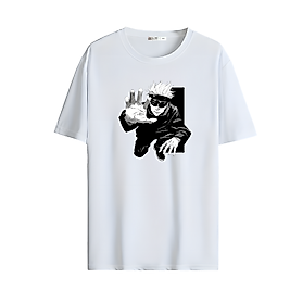 Anime Karakter Tarzı Baskılı Oversize Unisex Tişört