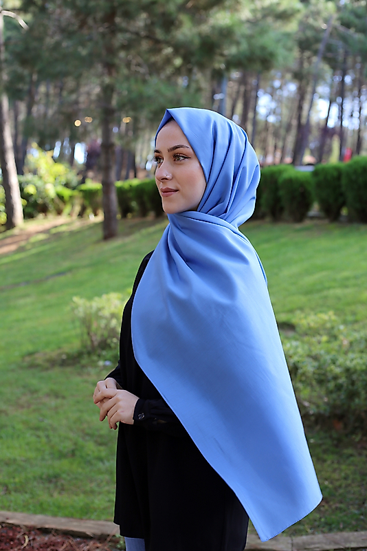 Düz Modal Polyester Şal 80 X 185 Ebat