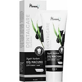 Homm Lıfe Siya Karbon Diş Macunu 75 ML