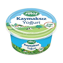 Sütaş Yoğurt Kaymaksız 500 Gr