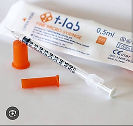 32G×8mm 0.5 insülin enjektör 100ad