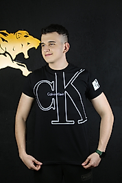 ZEROWEAR - CK KOL DETAYLI PREMİUM KALİTE ERKEK T-SHİRT