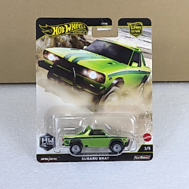 Hot Wheels Premium Uzun Kart Subaru Brat , HotWheels Premium Seri