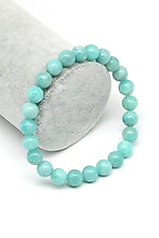 Amazonit Doğa Taş Bileklik 8mm
