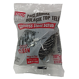 RINDO BULAŞIK OVMA TELİ , 40 GR ( KDV DAHİL )