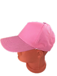 Pamuk Gabardin Şapka - Pembe