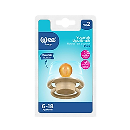 Wee Yuvarlak Uçlu Emzik / No:2