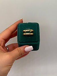 Xuping Aura Double Altın Kaplama Yüzük