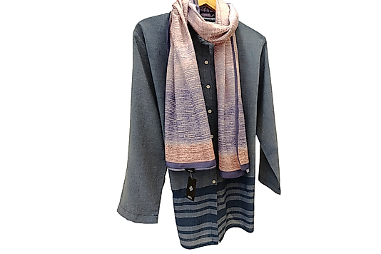 DESENLİ POLYESTER ŞAL Ebat 75 x185