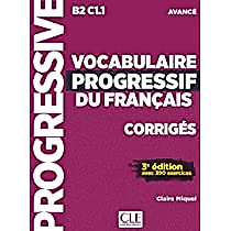 Progressive Vocabulaire Progressif Du Français B2 C1 1 Avance