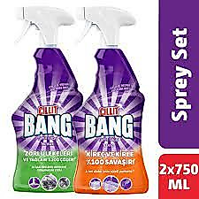 CİLLİT BENG SPRAY İKİLİ PAKET BANYO YAĞ ÇÖZÜCÜ 750