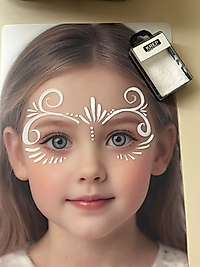 Krep yüz boyası Beyaz 40 gr