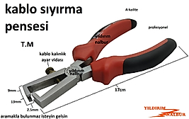 KABLO SIYIRMA PENSE YERLİ ÜRÜN PROFESYONEL KABLO SOYACAĞI